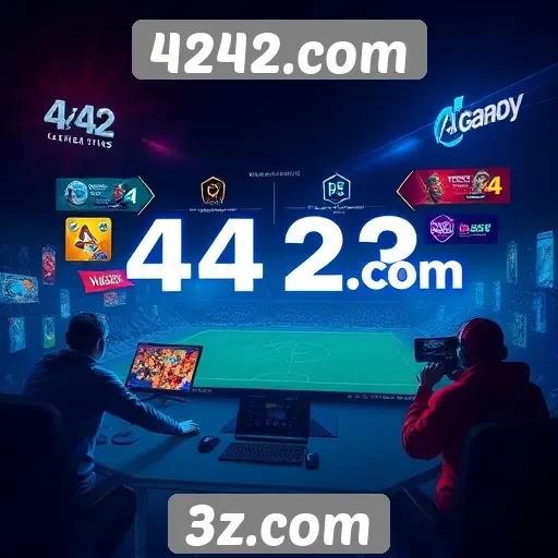 Popularidade crescente de 4242.com entre gamers